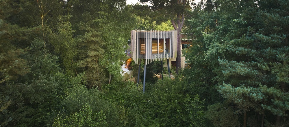Aquasana sherwood Drone Treetop Sauna SF 3