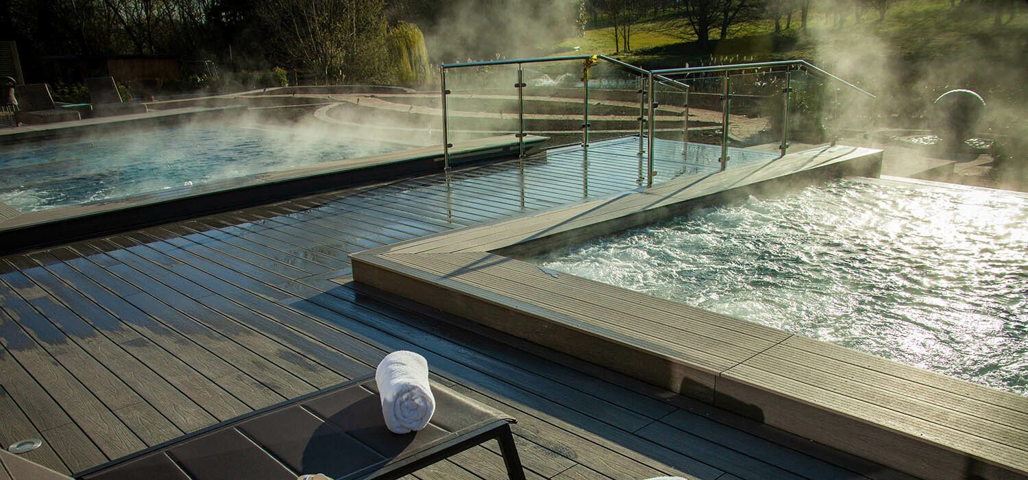 Breedon Spa outside hydropool