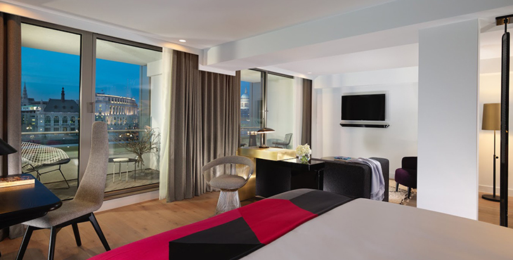 Mondrian London Riverview Balcony Suite