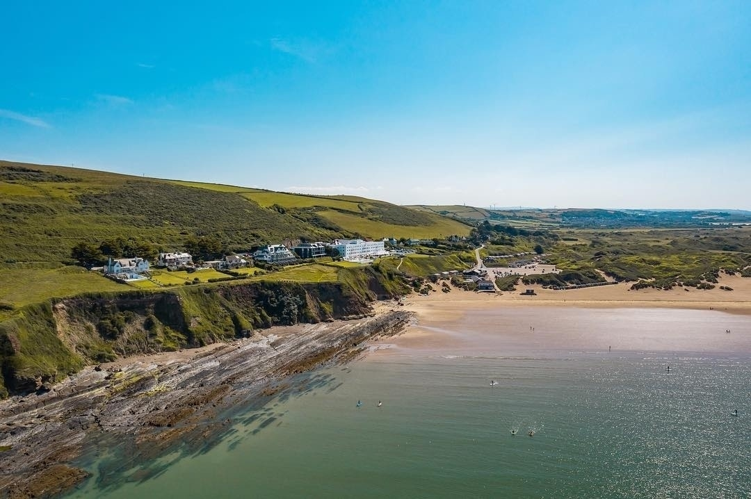 Saunton sands view