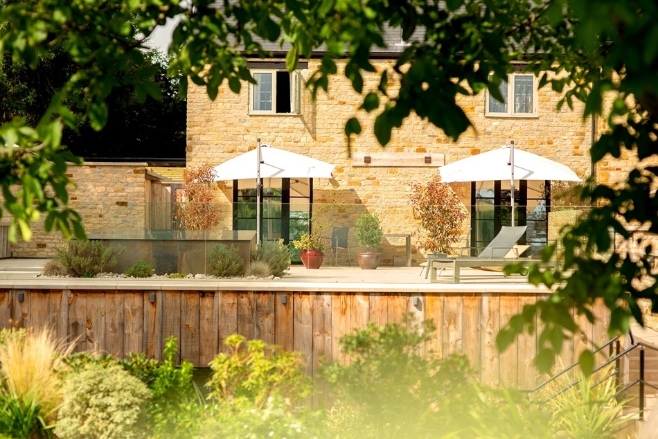 Homefield Grange Spa Garden Terrace