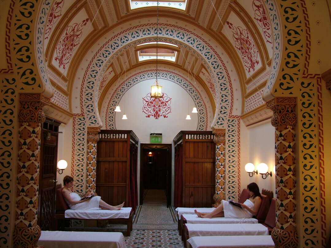 Harrogate turkish baths relaxation room 300