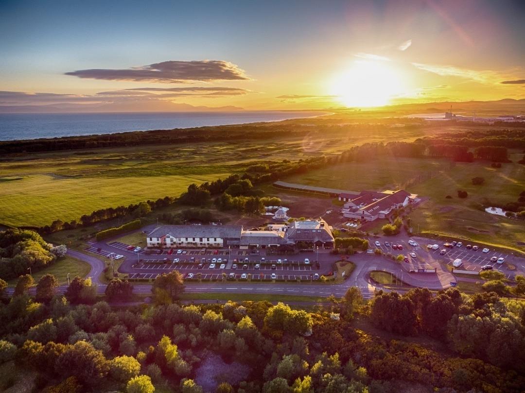 The Gailes Hotel Spa Drone