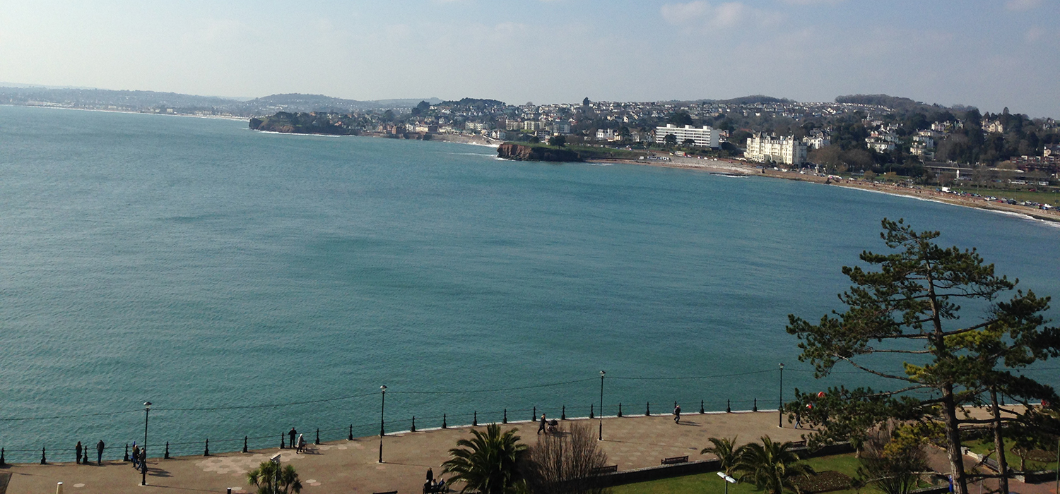 Torquay seafront Grand view