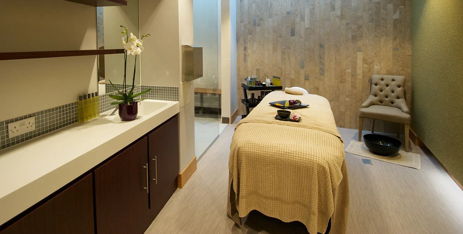 The Verulamium Spa at Everyone Active Westminster Lodge Leisure Centre treatment room Copy