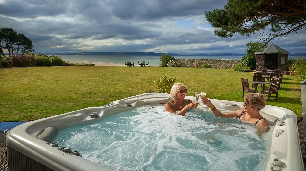 Golf View Hotel Spa Leisure Outdoor Hot Tub1