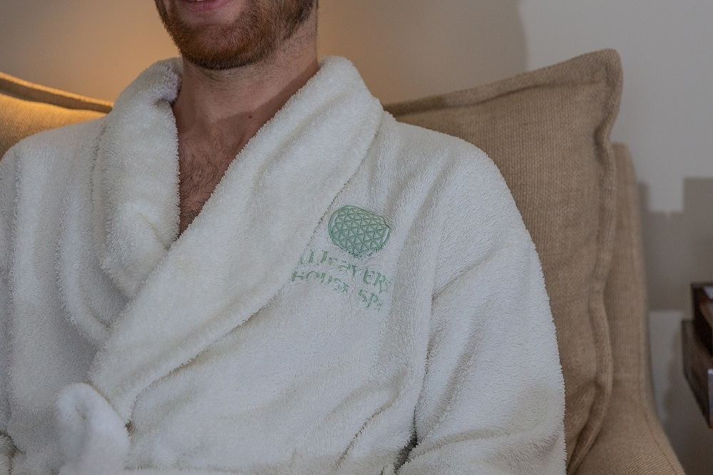 Weavers House Spa 2 Male robe shot
