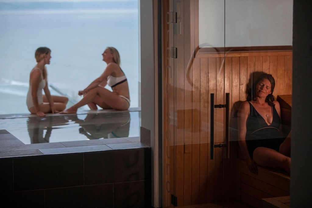 Saunton sands women vitality pool and sauna thermal suite