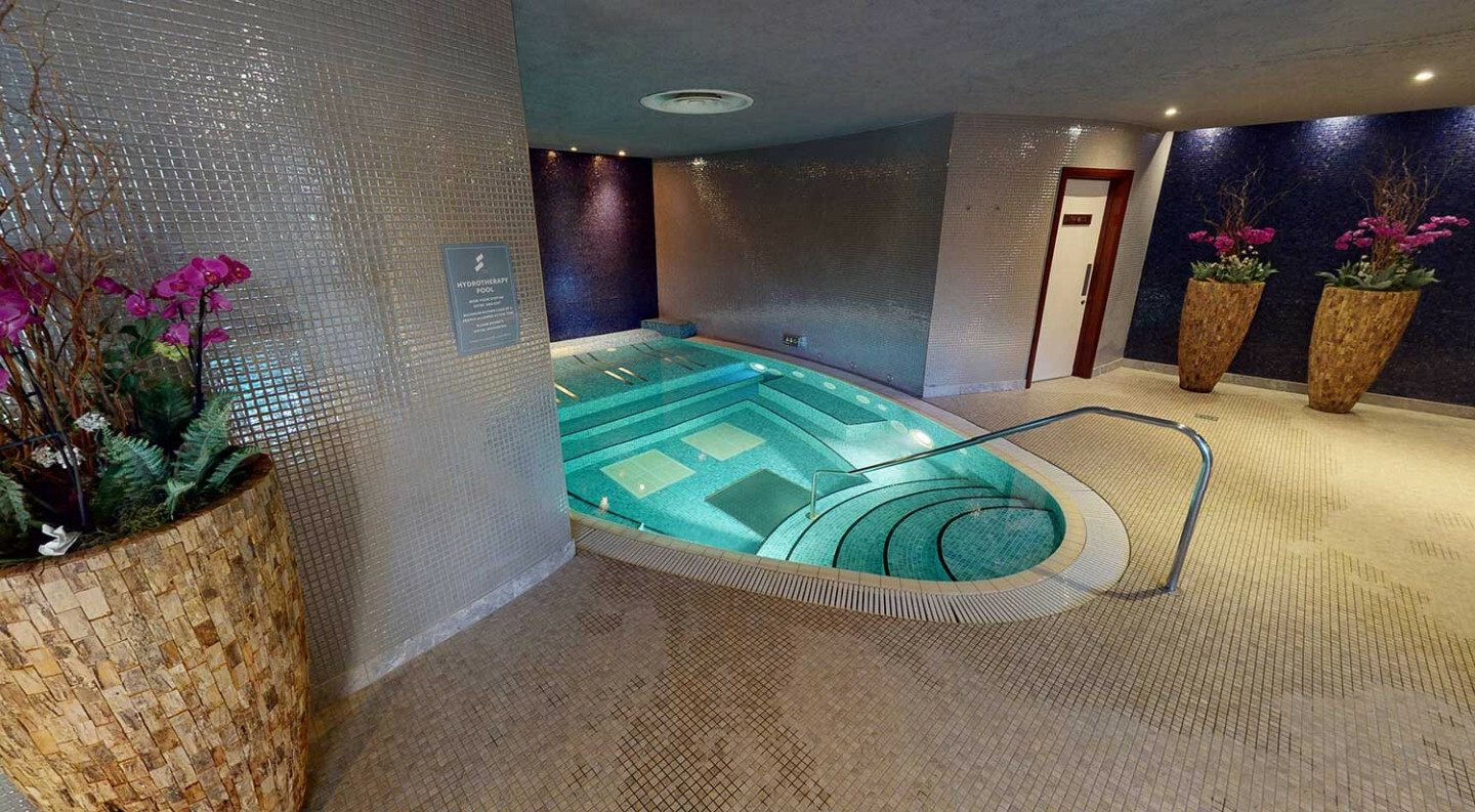 The Halcyon Luxury Lodge at Seaham Hall County Durham Spa Hydrotherapy Pool lo res