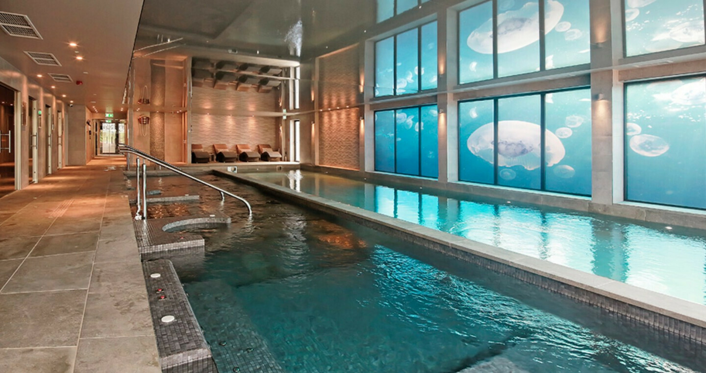 Lincombe Hall Sleek pool