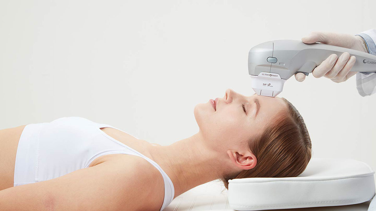 Ultherapy ultrasound facial