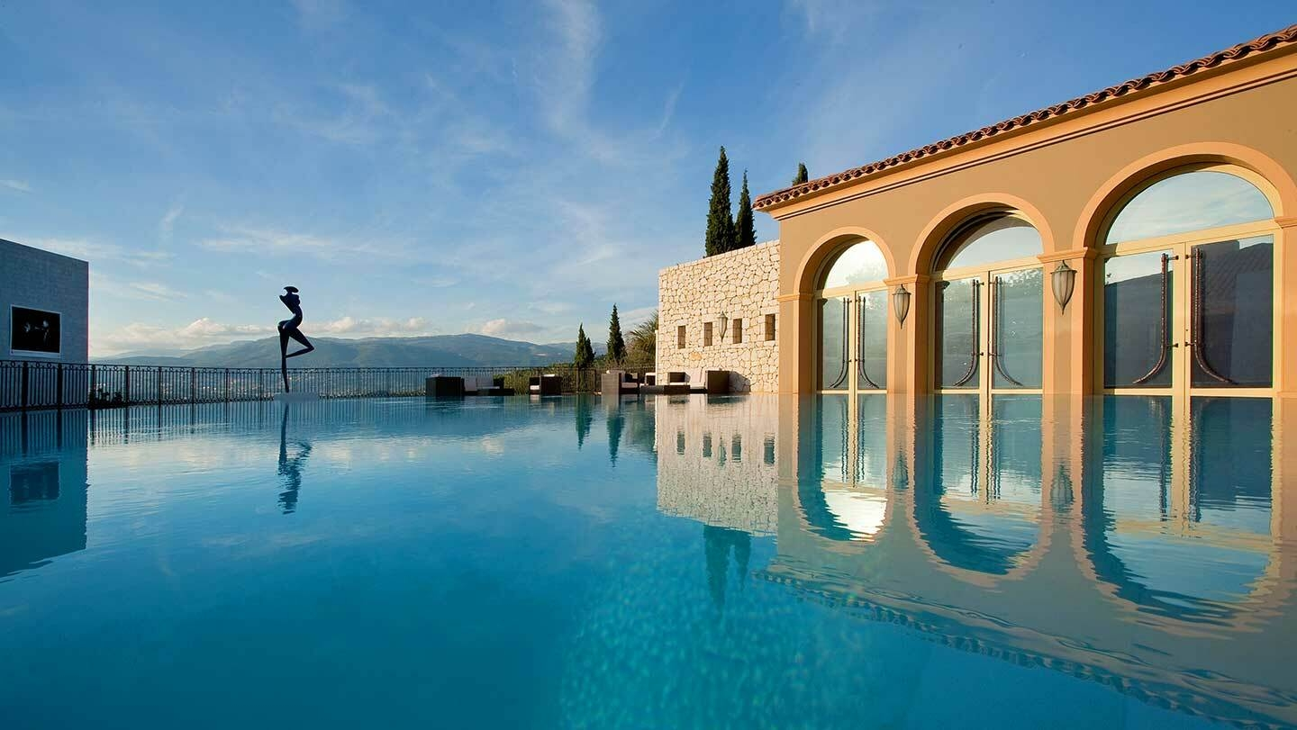 Le Mas Candille rooftop pool
