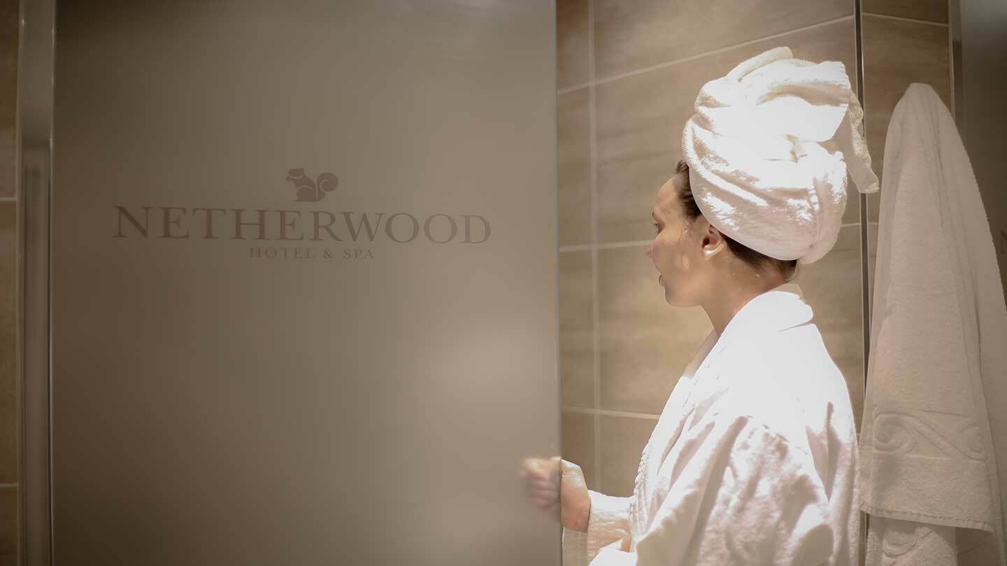 Lady with the netherwood sign
